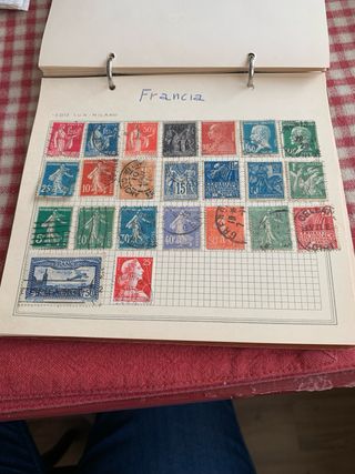 Francobolli usati di varie Nazioni