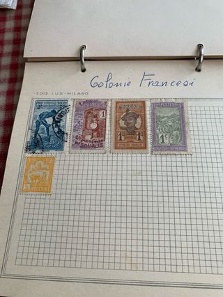 Francobolli usati di varie Nazioni