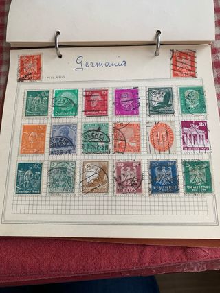 Francobolli usati di varie Nazioni