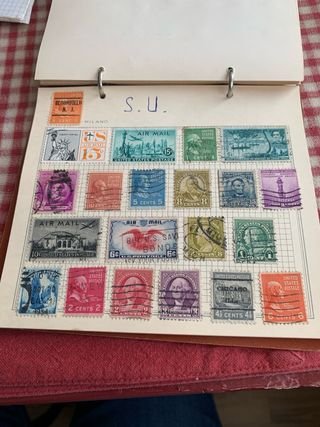 Francobolli usati di varie Nazioni