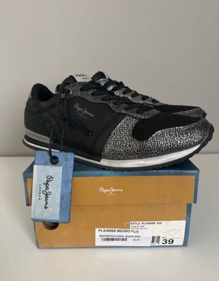 ZAPATILLAS PEPE JEANS EFECTO PIEL DE SERPIENTE