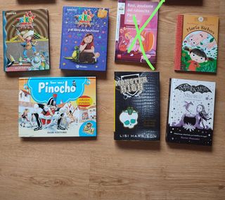 Libros variados, Clodet, Rasi, Kika, Isidora