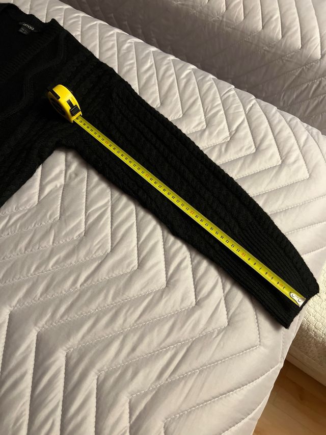 Cardigan negro talla S