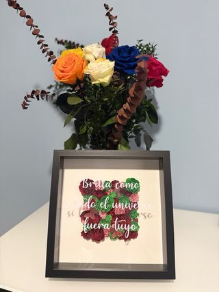 Cuadros de flores personalibles