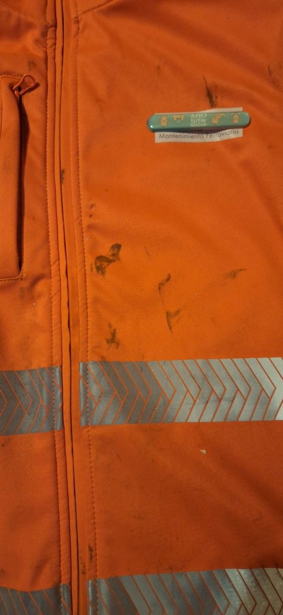 Chaqueta trabajo refrectante invierno