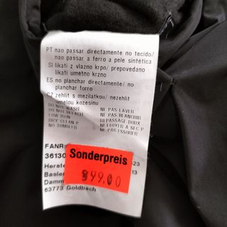 Chaqueta reversible nueva