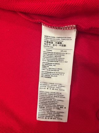 Chaqueta de Levis 