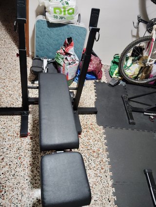 Banco musculación