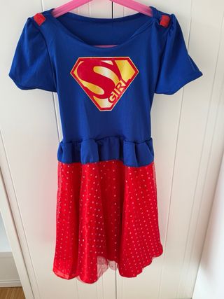 Disfraz de super girl