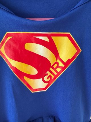 Disfraz de super girl