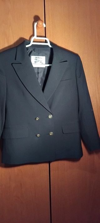 Traje de comunión/evento niño azul marino Burberry