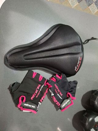 Zapatillas Spining Sillín y Guantes de regalo.