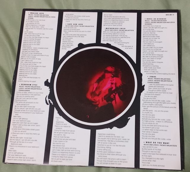 Vinilo yngwie malmsteen eclipse