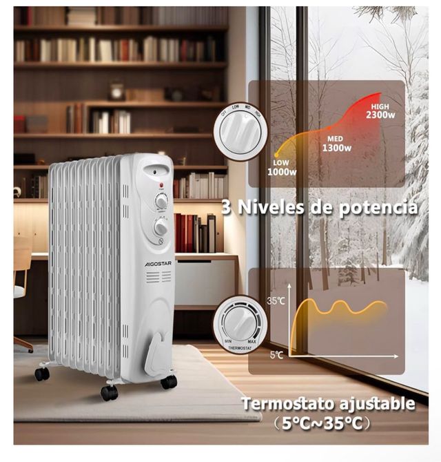 Radiador de aceite como nuevo