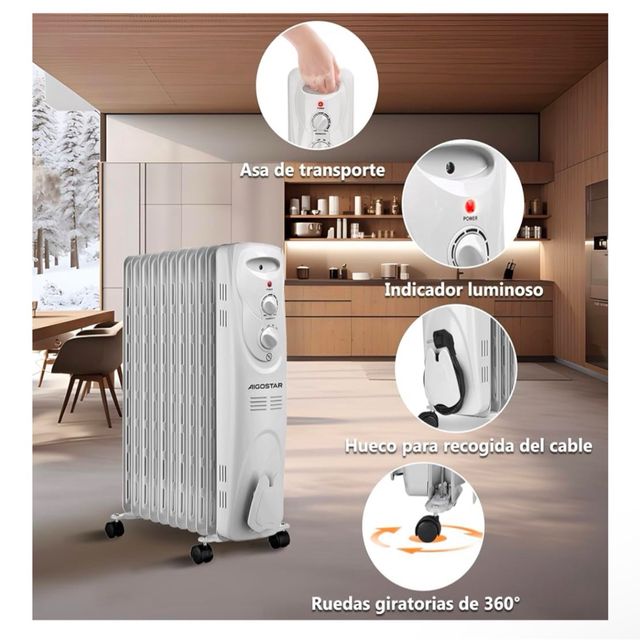 Radiador de aceite como nuevo