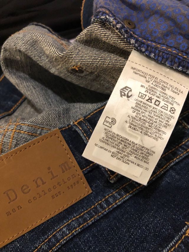 Pantalon vaquero talla 52 El Corte Ingles