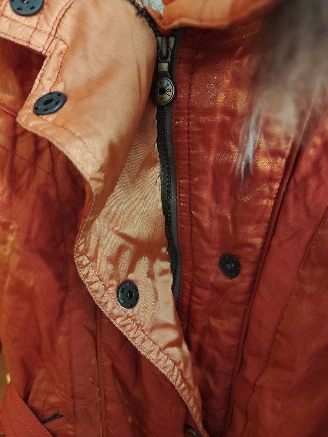 Chaqueta mujer con manoplas a conjunto 