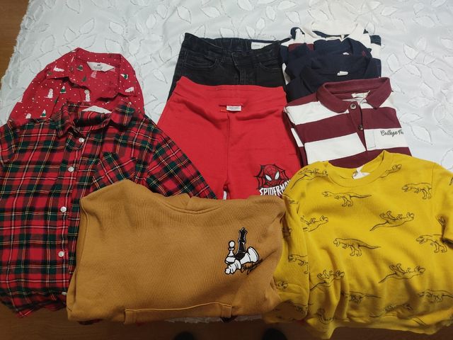 Ropa niño 6-7-8 años