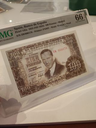 Billetes PMG 