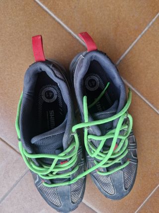 Zapatillas shimano con calas bicicleta