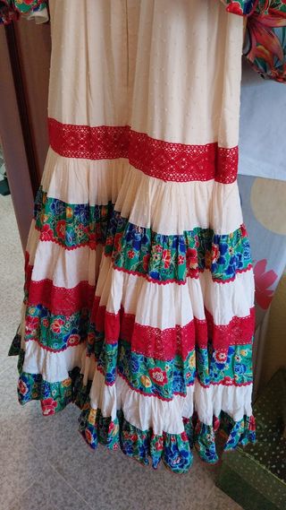Traje de flamenca 