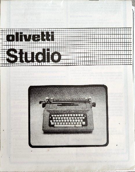 Macchina da scrivere OLIVETTI STUDIO 45 i