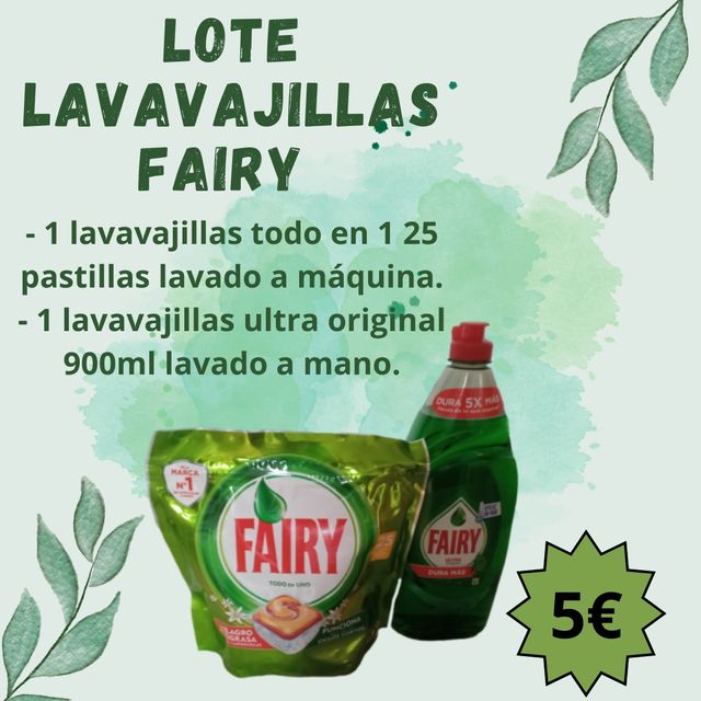 Lote Lavavajillas Fairy