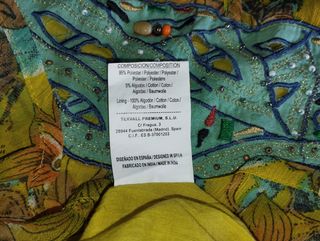 Vestido bordado, 40