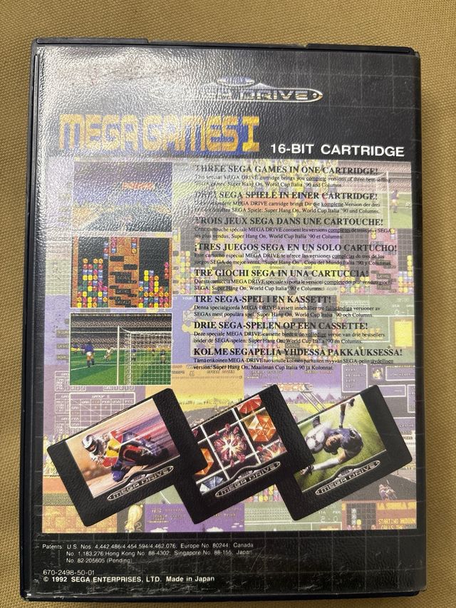 Mega Drive Mega Giochi 1