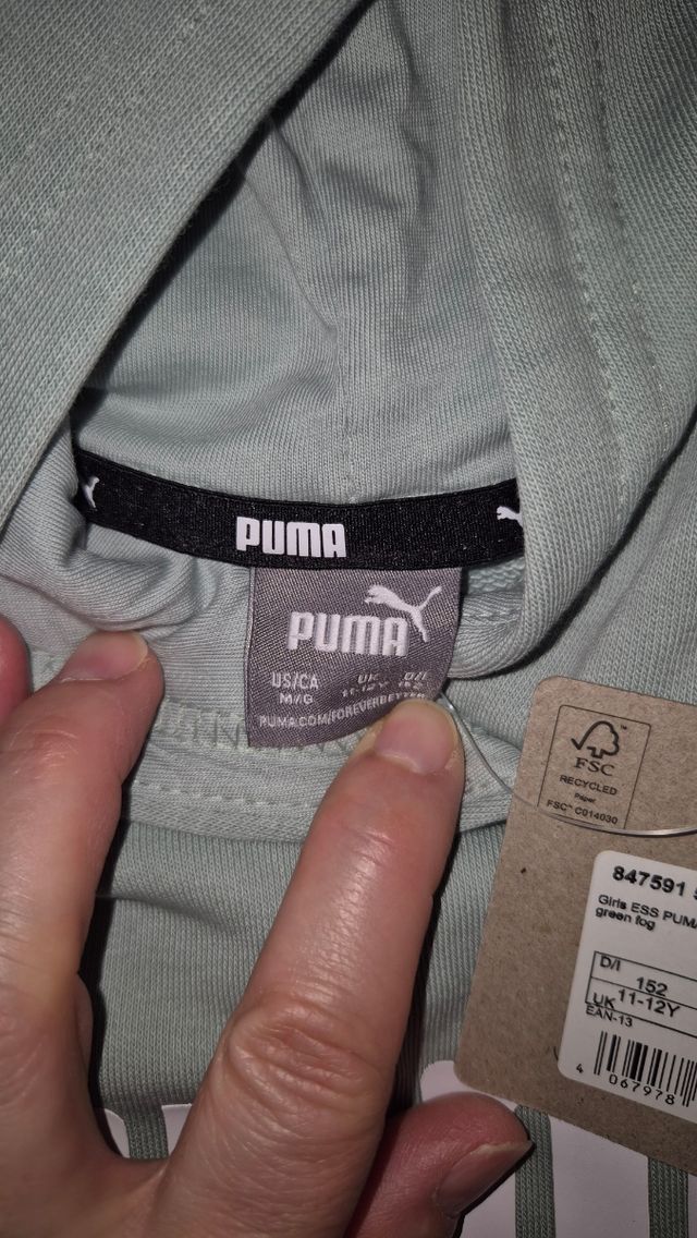 Felpa leggera Puma 11-12 anni