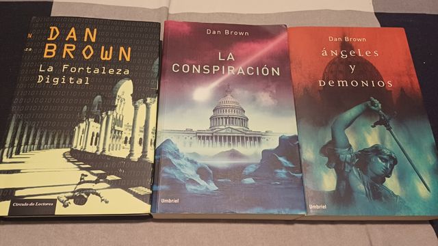 Lote 3 libros Dan Brown