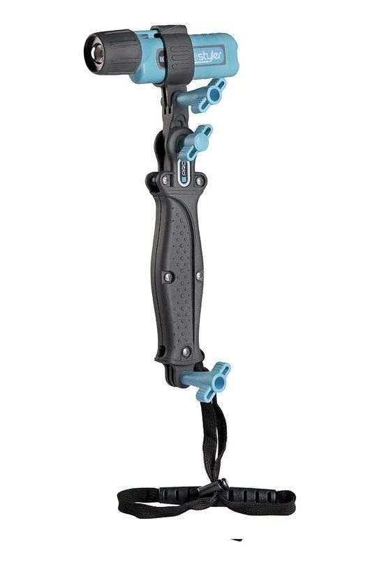 Soporte doble GoPro FreeStyler con antorcha LED