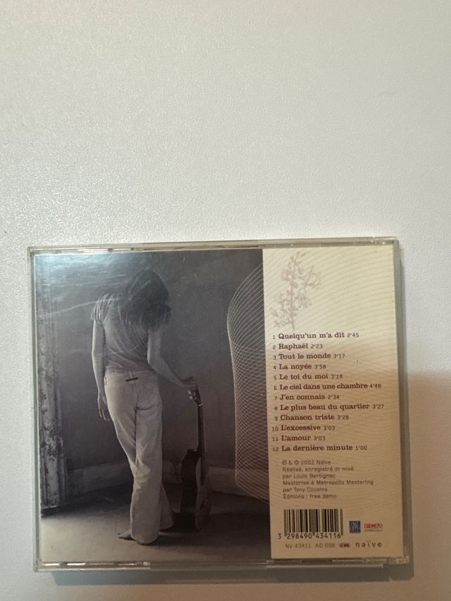 CD Carla Bruni: Quelqu’un m’a dit