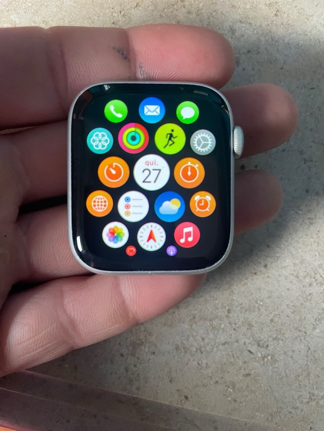 AppleWATCH5 44MM NIKE 撮る