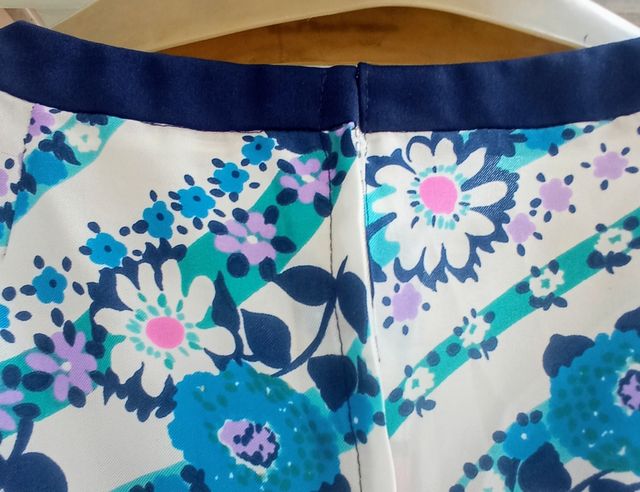 Maxi vestido vintage 70s Floral Verde