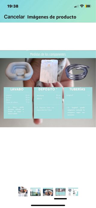 Lavavabezas portatil