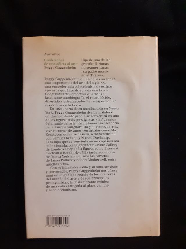 P. Guggenheim, Confesiones...