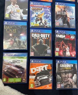 Juegos de ps4