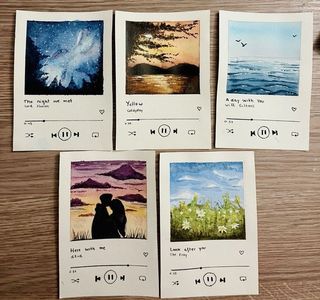 Set de 3 postales personalizadas