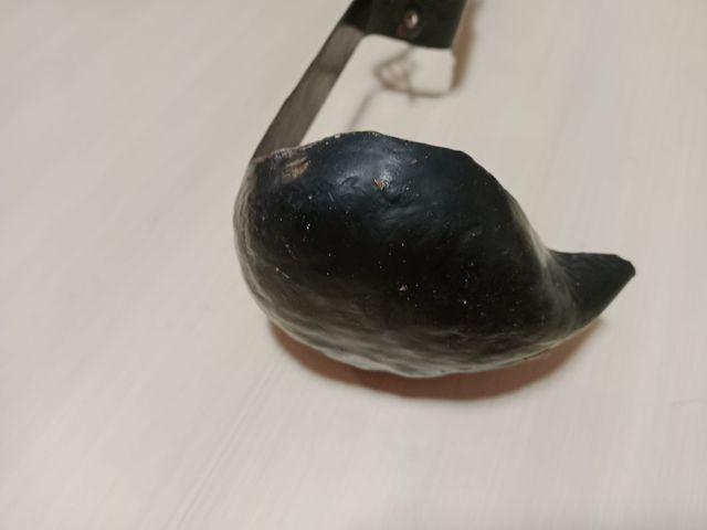 1 Candil antiguo de forja