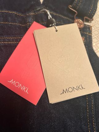 Peto vaquero falda Monkei