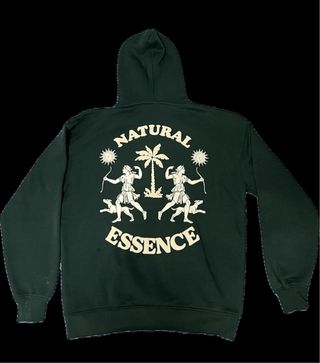 Streetwear Sudadera Pull&Bear Verde Oscuro