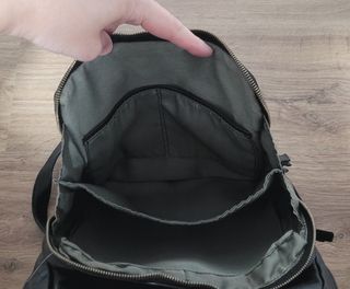 Mochila de cuero auténtico 