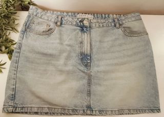 Falda vaquera Primark 46