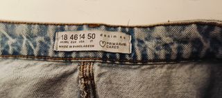 Falda vaquera Primark 46