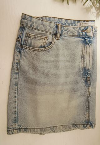 Falda vaquera Primark 46