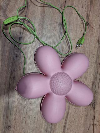 Lámpara rosa forma de flor ikea