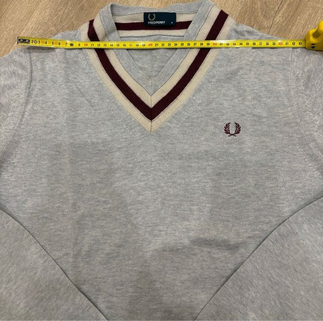 Jersey Fred Perry tipo cricket