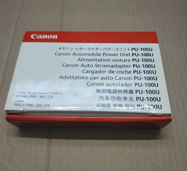 Cargador Canon PU-100 12V/24V impresora Pixma IP90
