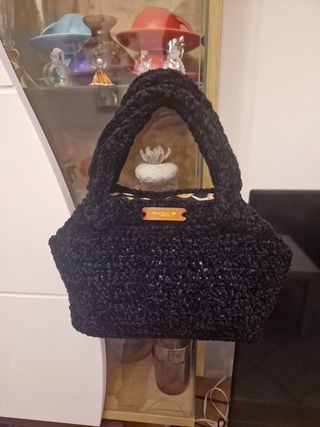 Borsa fatta a mano in ciniglia 